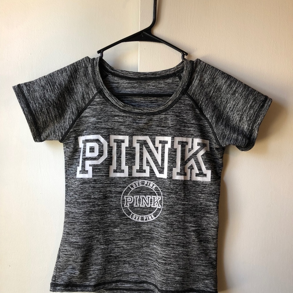 Pink No Tag Grey Swim Cover Swim Shirt Womens Heathered XS